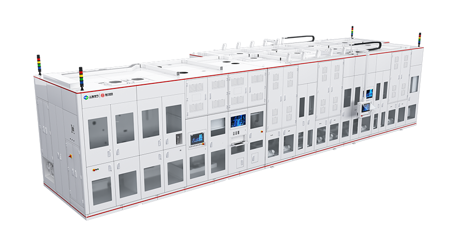Laser notching and stacking integrated machine Laser notching and stacking integrated machine